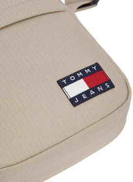 Tasche Tommy Jeans Reporter Essential Ripstop Beige für Herren