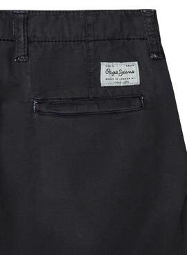 Bermudas Pepe Jeans Alexander in Schwarz für Kinder