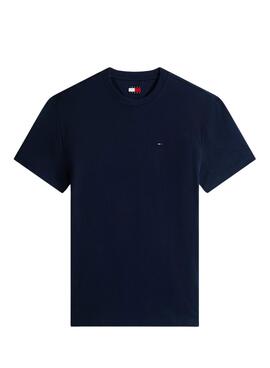 T-Shirt Tommy Jeans Sflag marine für Herren