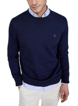 Pullover El Ganso Marineblau für Herren