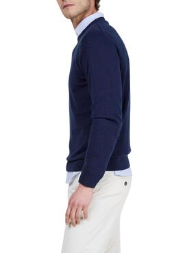 Pullover El Ganso Marineblau für Herren