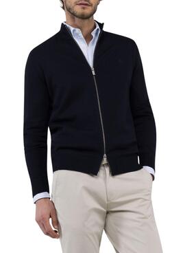 Strickjacke El Ganso in Marineblau für Herren