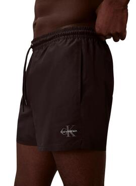 Badehose Calvin Klein Jeans Drawstring Schwarz für Herren