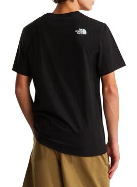 T-shirt The North Face Line schwarz für Herren