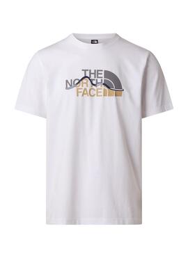 T-Shirt The North Face Line weiß für Herren