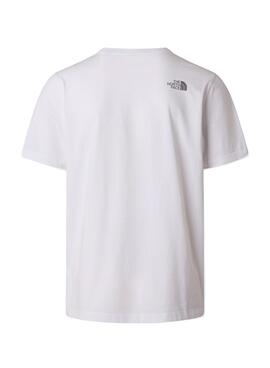 T-Shirt The North Face Line weiß für Herren
