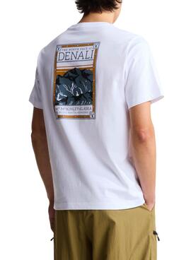 T-Shirt The North Face Denali in Weiß für Herren