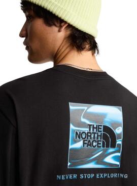 T-Shirt The North Face LQD Schwarz für Herren.