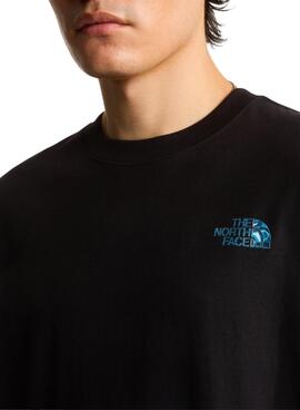 T-Shirt The North Face LQD Schwarz für Herren.