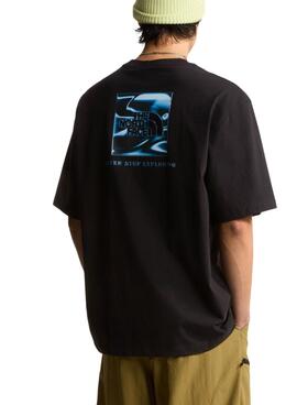 T-Shirt The North Face LQD Schwarz für Herren.