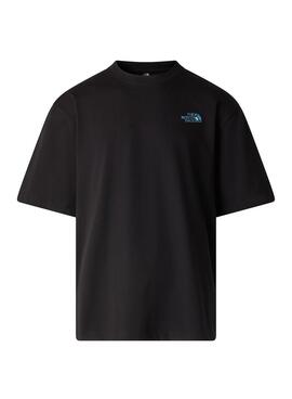 T-Shirt The North Face LQD Schwarz für Herren.