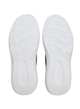 Turnschuhe Tommy Hilfiger Knit Extralight Schwarz für Damen