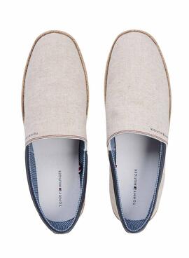 Espadrilles Tommy Hilfiger Chambray beige für Herren.