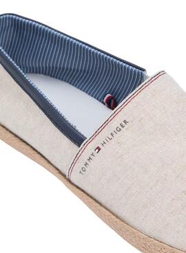 Espadrilles Tommy Hilfiger Chambray beige für Herren.