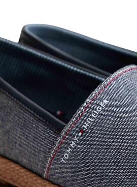Espadrilles Tommy Hilfiger Chambray Marine für Männer.