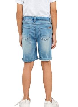 Bermudas denim Name it Ryan Jogger blau für Jungen.