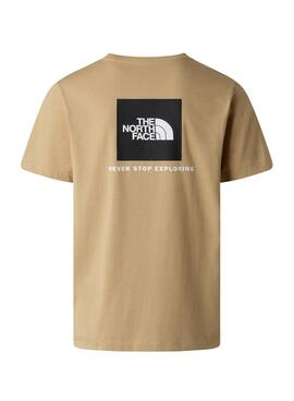 T-shirt The North Face Evo Box Beige für Herren.