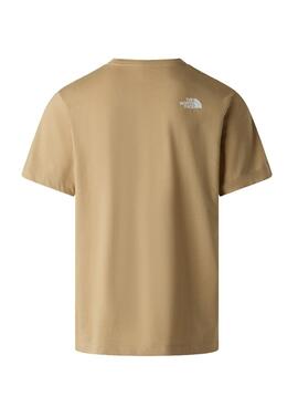 T-Shirt The North Face Evo beige für Herren