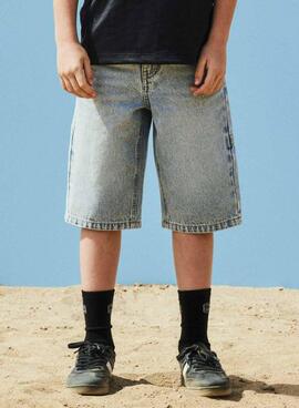 Bermudas Denim Name It Ryan blau für Jungen.