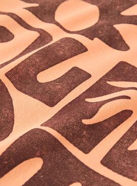 T-Shirt Name It Fakim orange für Jungen.