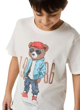 T-Shirt Name It Dobs weiß für Jungen.