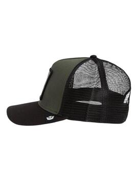 Cap Goorin Bros Bad Boy in Grün und Schwarz für Herren.