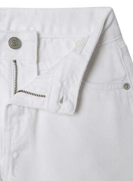 Pepe Jeans A-Line Jeans-Shorts in Weiß für Mädchen