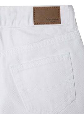 Pepe Jeans A-Line Jeans-Shorts in Weiß für Mädchen