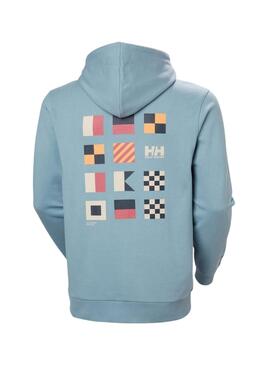 Sweatshirt Helly Hansen Shoreline blau für Herren.