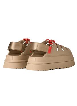 Sandalen UGG GoldenGlow Toggle in Toast für Damen