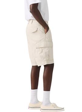 Bermudas Levis Carrier Cargo beige für Herren