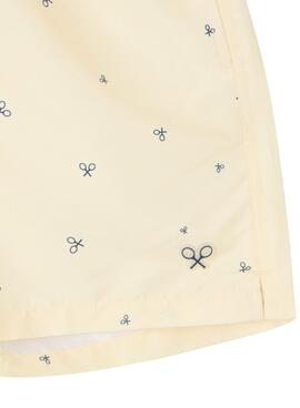 Badehose Silbon gelbe Schlägers für Herren