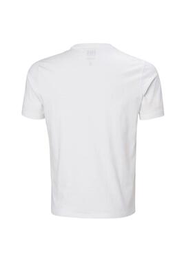 T-Shirt Helly Hansen Core in Weiß für Herren