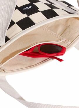 Tasche Vans Pergs in Weiß und Schwarz für Herren und Damen.