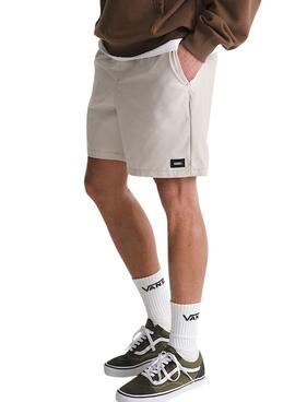 Bermudas Vans Range entspanntes Beige für Herren.