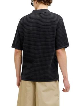 Polo Jack und Jones Nantucket schwarz für Herren