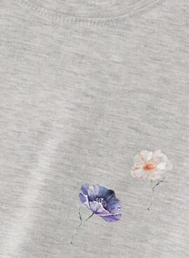 T-shirt Name It Darmilla grau für Mädchen