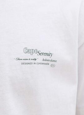 T-Shirt Jack and Jones Montauk weiß für Männer