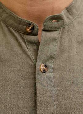 Hemd Jack and Jones Sommergrün für Herren