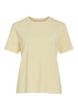 Vila Nora Gelbes Damen-T-Shirt