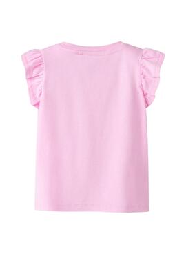 T-Shirt Name It Flittaz rosa für Mädchen