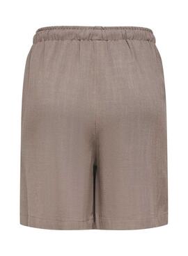 Bermuda-Shorts Only Siesta beige für Damen
