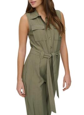 Jumpsuit Only Tila grün für Frauen
