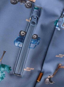 Name It Alfa Bagger blaue Jacke für Jungen