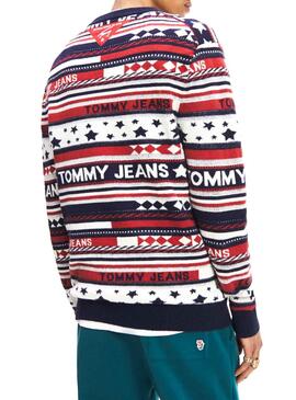 Pullover Tommy Jeans American Stripe Herren