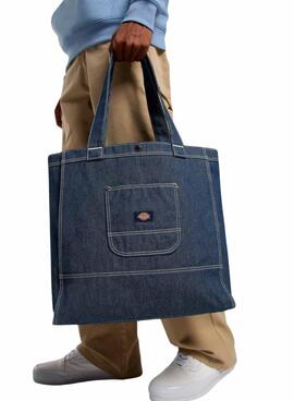 Tasche Dickies Tote aus dunklem Denim für Damen und Herren