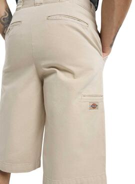 Bermudas Dickies 247 in Beige für Herren.