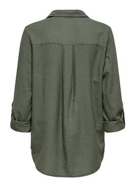 Bluse Only Goa in Grün für Damen.