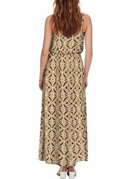 Kleid Only Nova Gelb für Damen