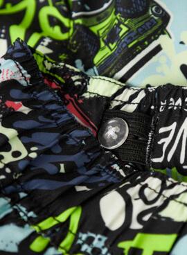 Badehose Name It Zatoony schwarz für Jungen